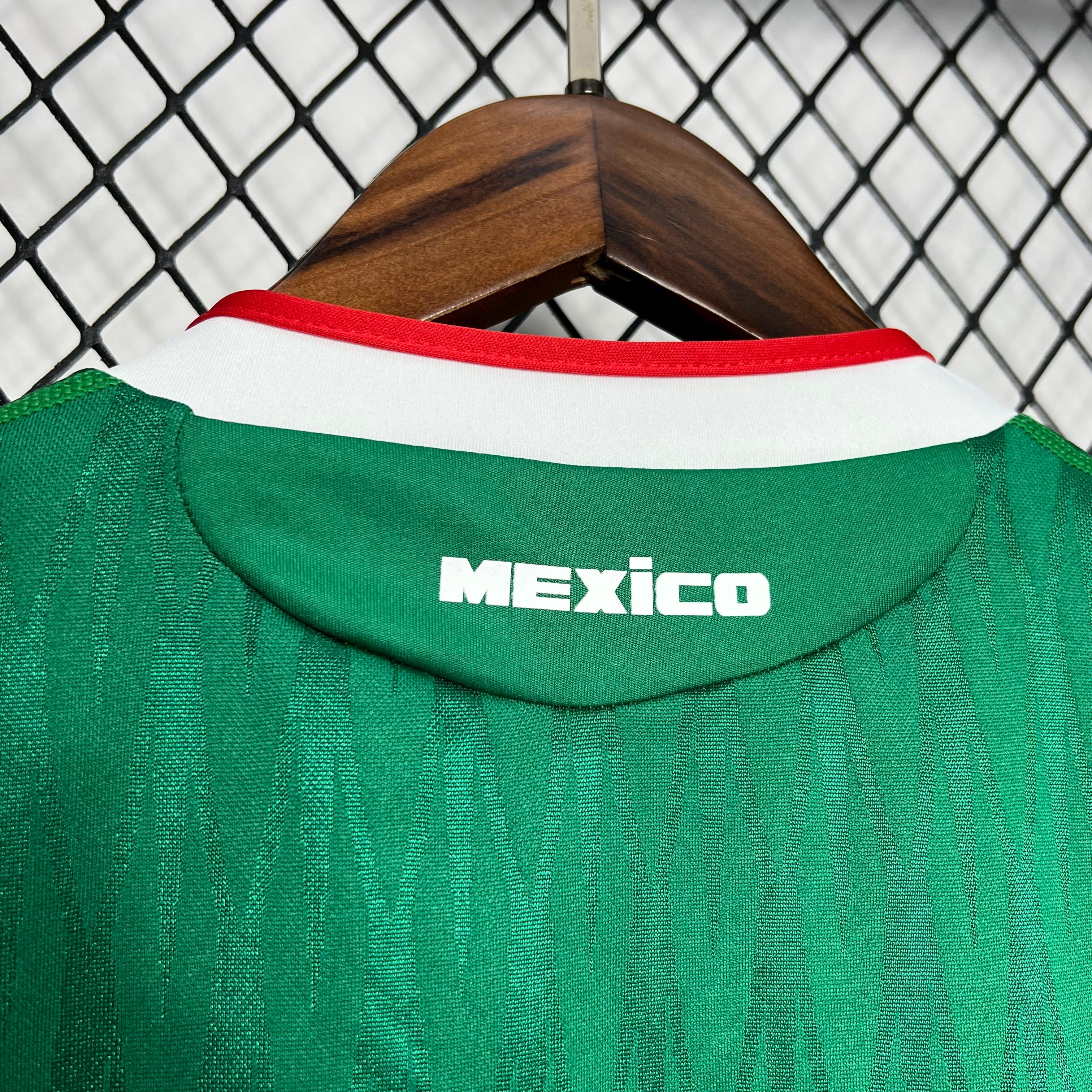 2010 Mexico Home Retro Football Shirt
