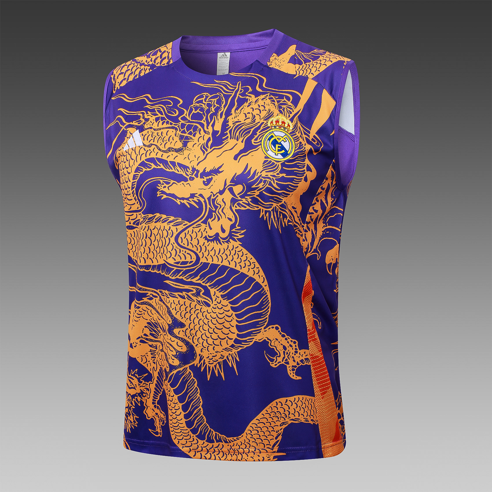 2024/2025 Real Madrid purple adult vest training suit (Adult Kit)