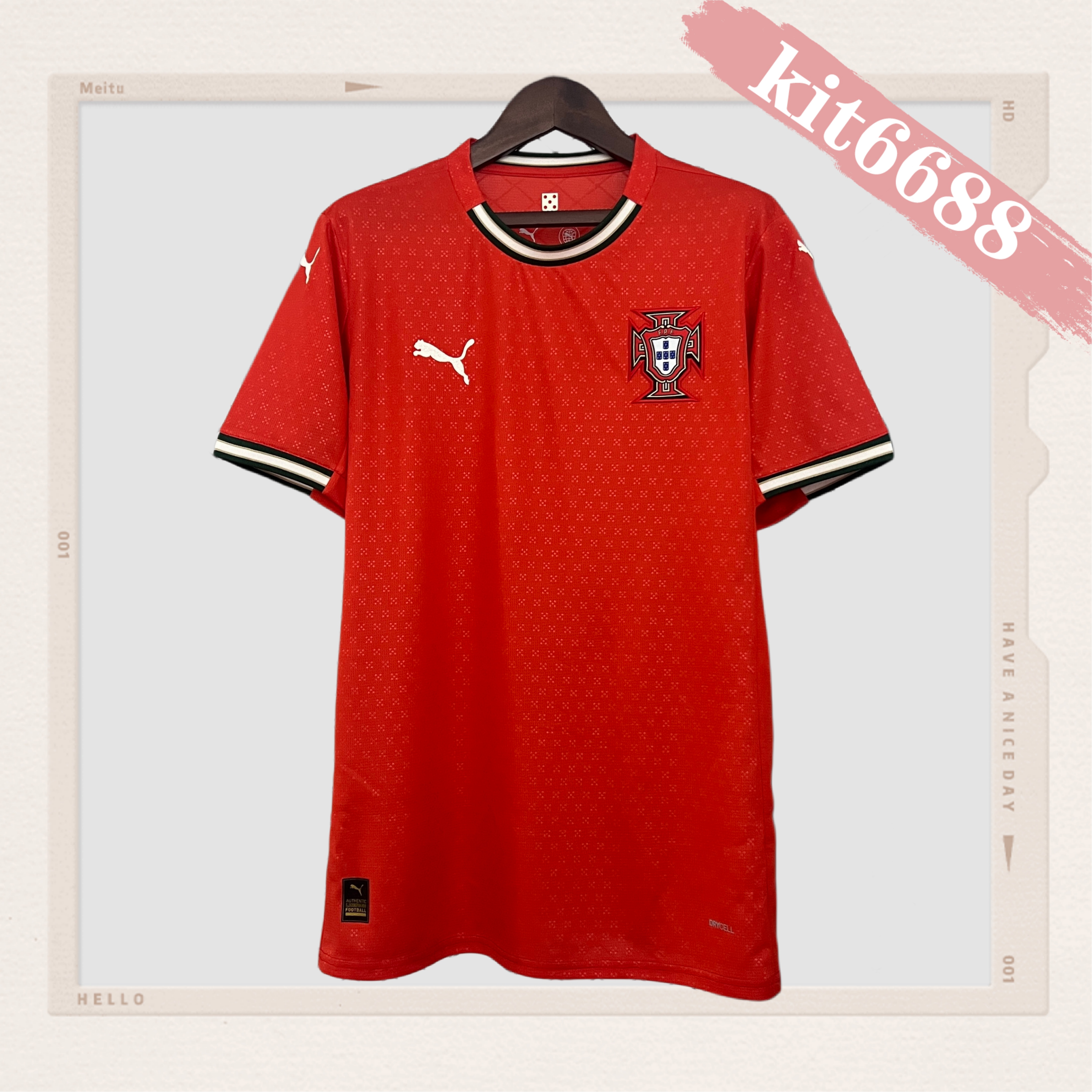 25/26 Portugal  home Football Jersey (Fan Edition)