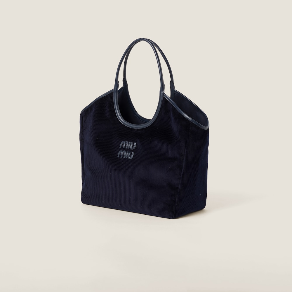IVY corduroy shopping bag