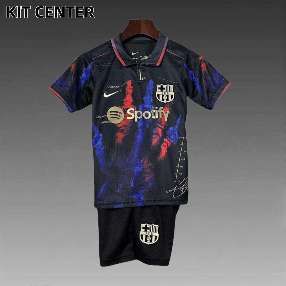 2025/2026 Barcelona Special Edition Football Shirt (Kids Kit socks)