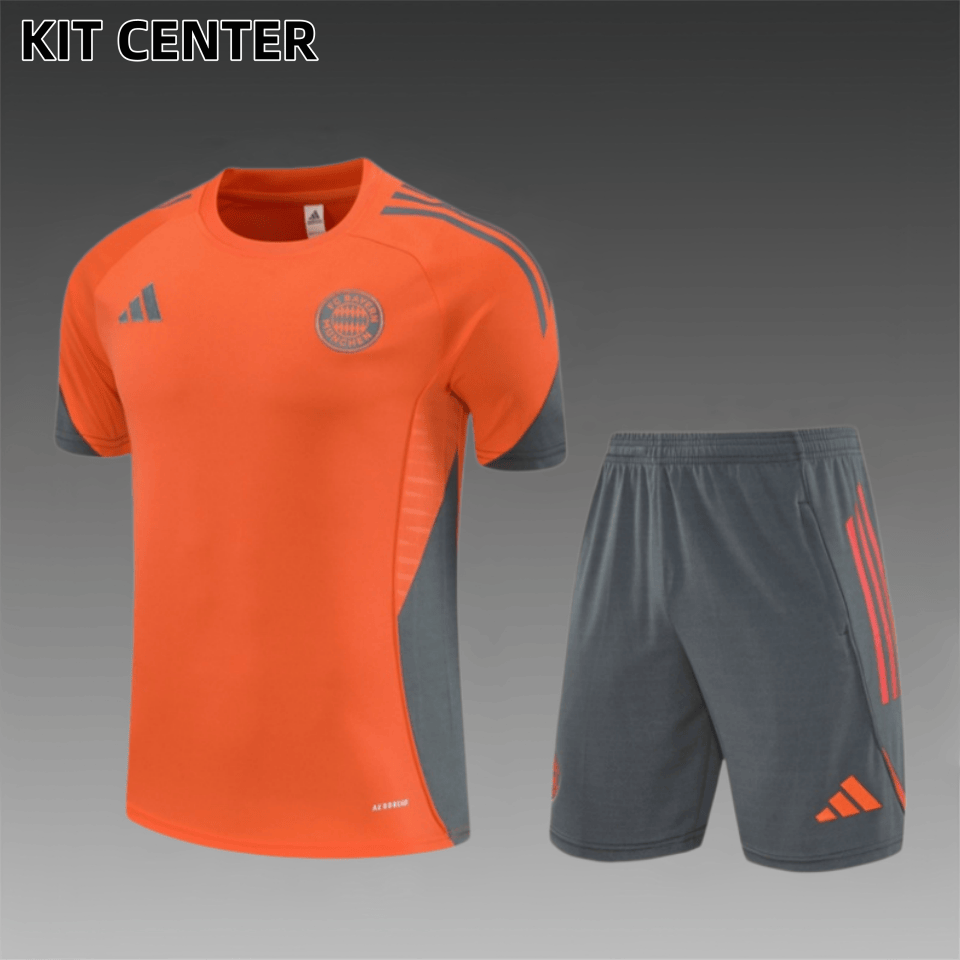 25/26 Bayern short sleeves training suit (Adult Kids Kit)