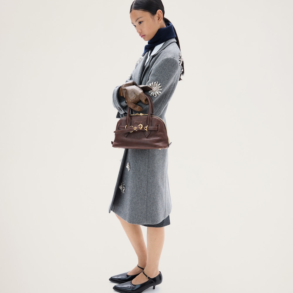 Aventure nappa leather top-handle bag