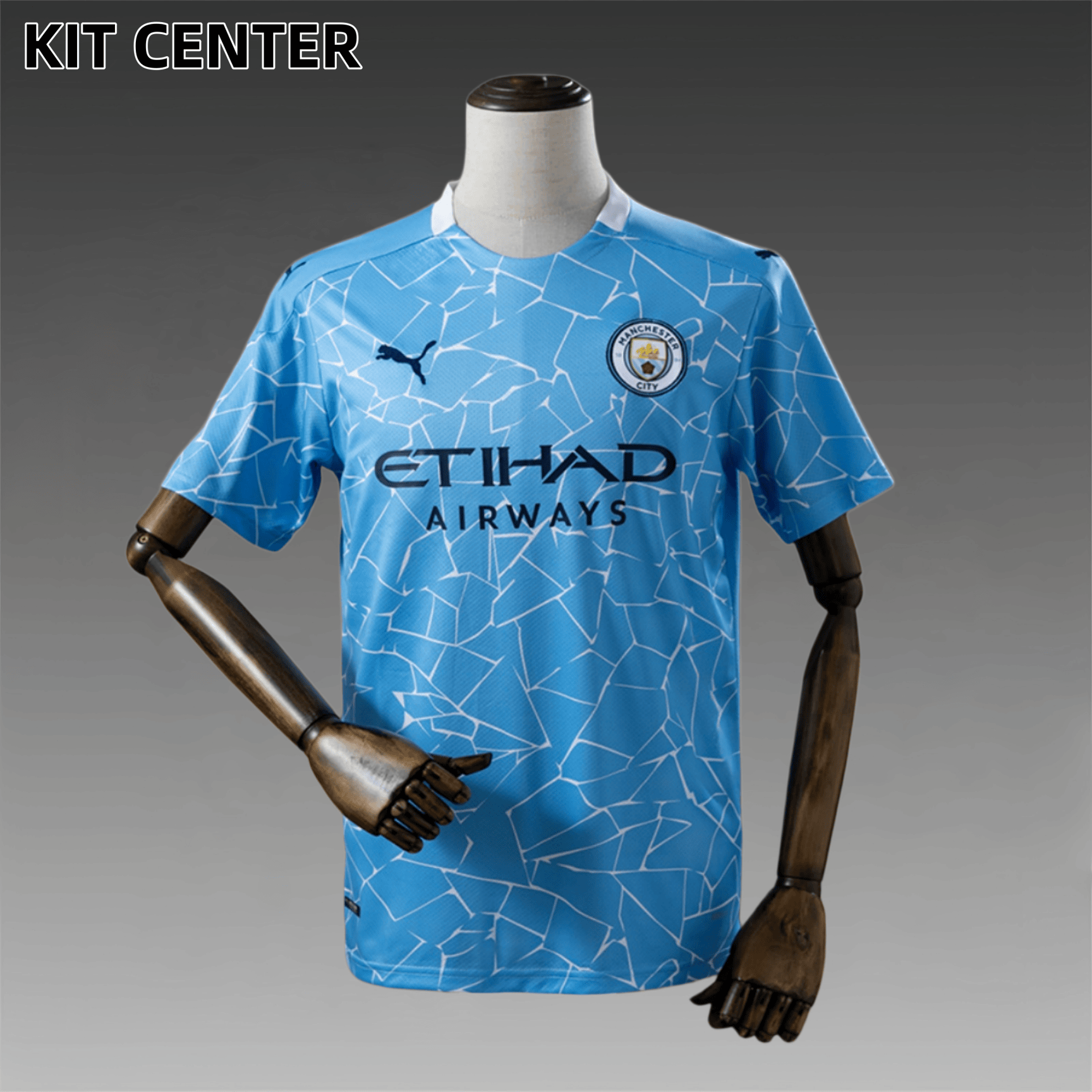 20/21 Manchester City Home Retro Football Shirt