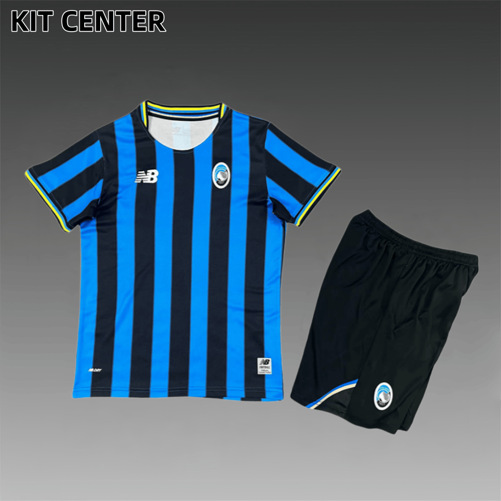 2025/2026 Atalanta Home Football Shirt (Kids Kit socks)