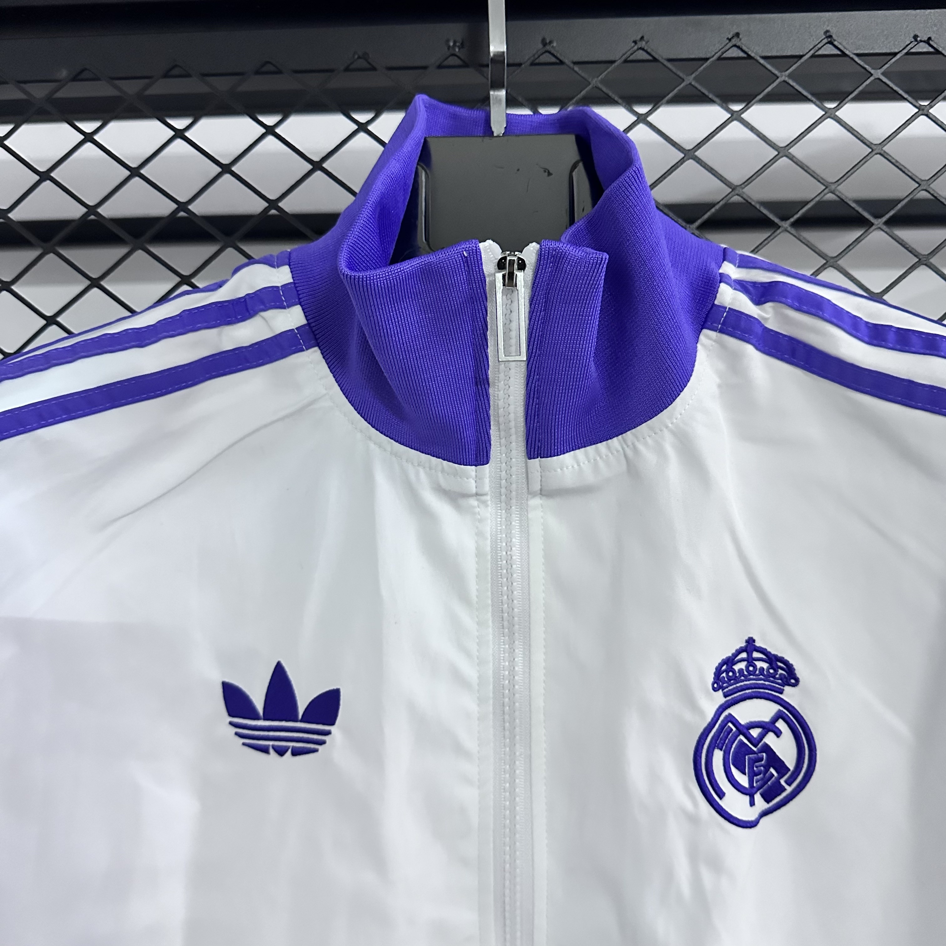 2025/2026 Real Madrid embroidered windbreaker