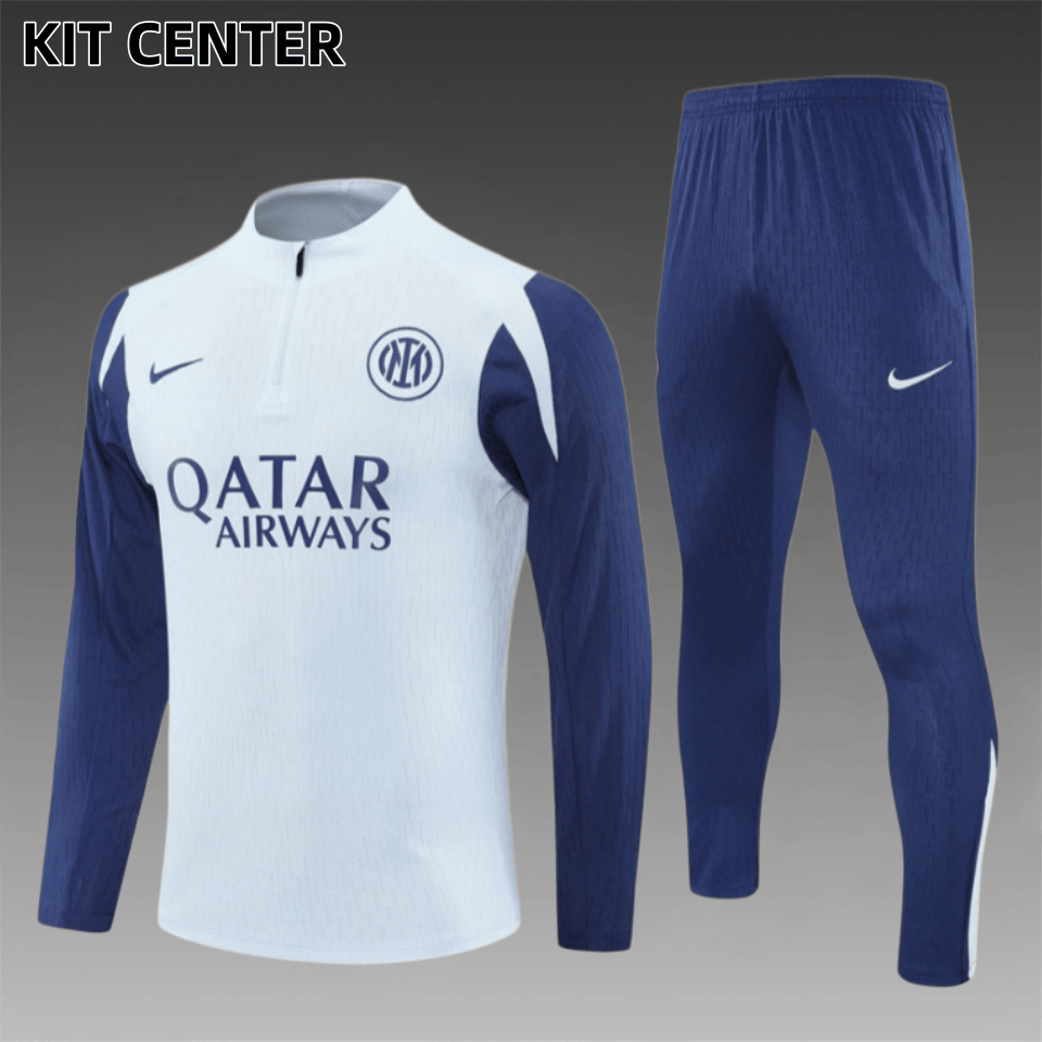 25/26 Inter Milan Half Pull Training Uniform (adult Kids Kit)