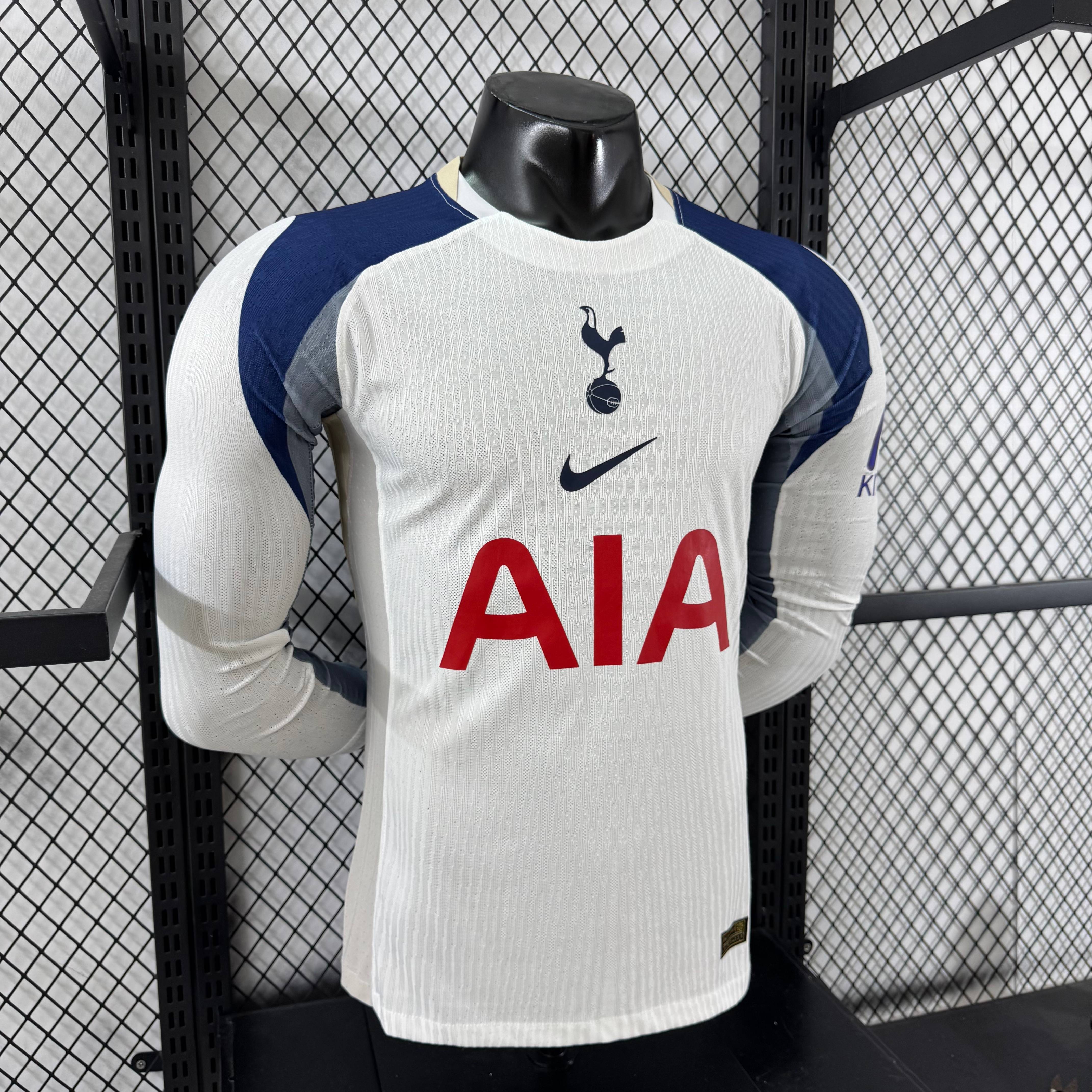 2025/2026 Tottenham Home Long Sleeve Football Shirt （Player Edition）