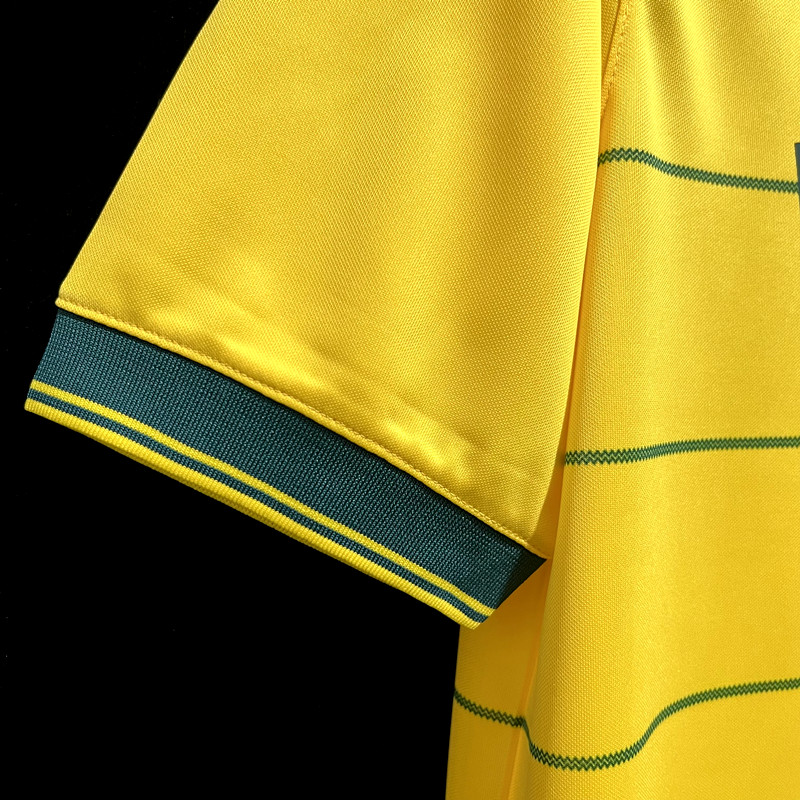 1984 Brazil Home Retro Football Shirt