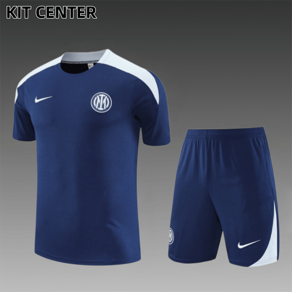 25/26 Inter Milan Short Sleeve Training Clothes (adult Kids Kit)