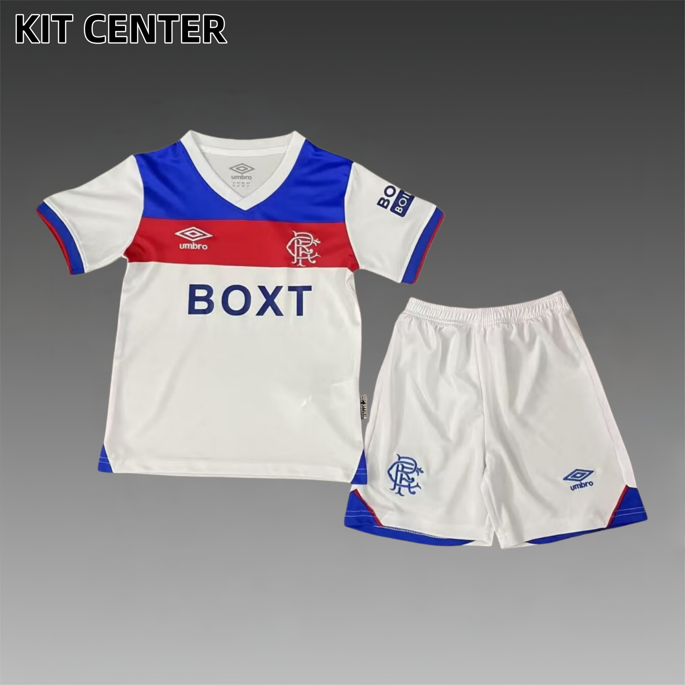 2025/2026 Glasgow Rangers Away Football shirt (Adult Kids Kit socks）