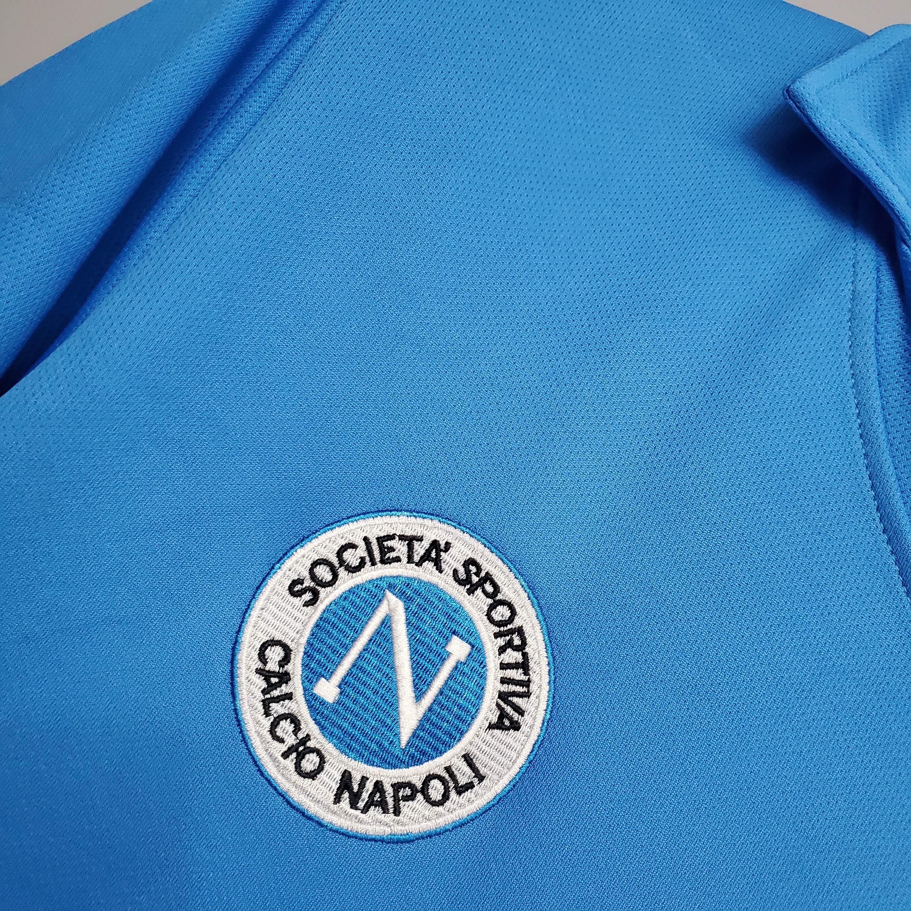 1998/1999 Napoli Retro Home Football Shirt