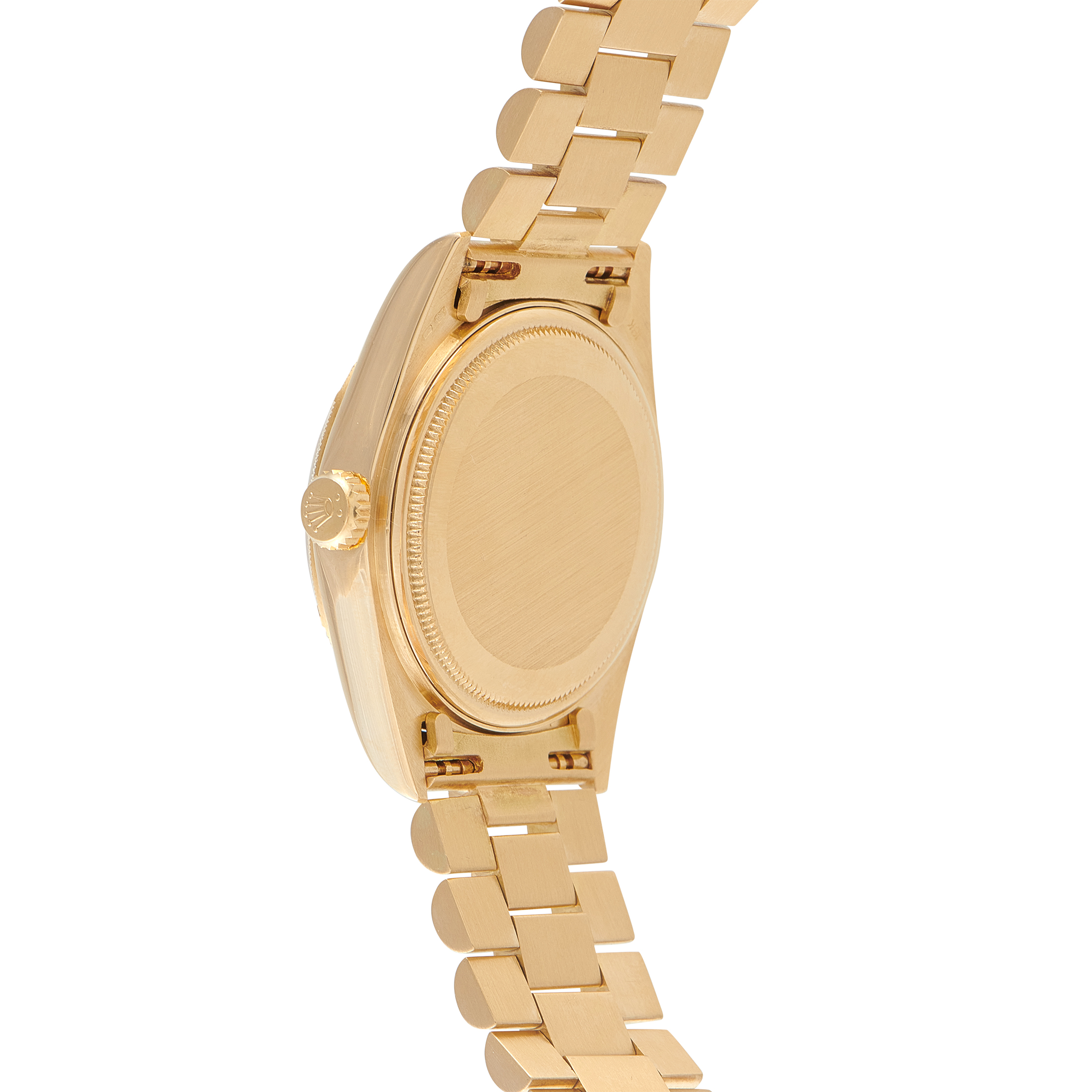RolexDay-Date 36 Bark Blue Dial Yellow Gold President Watch 18078