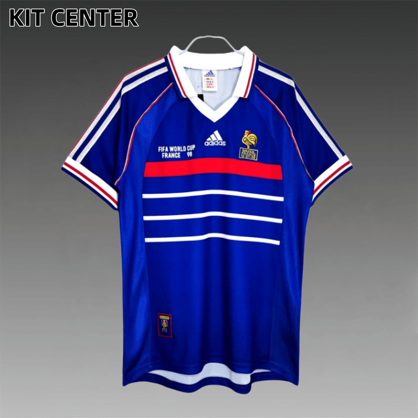 1998 France Home Retro Football Shirt