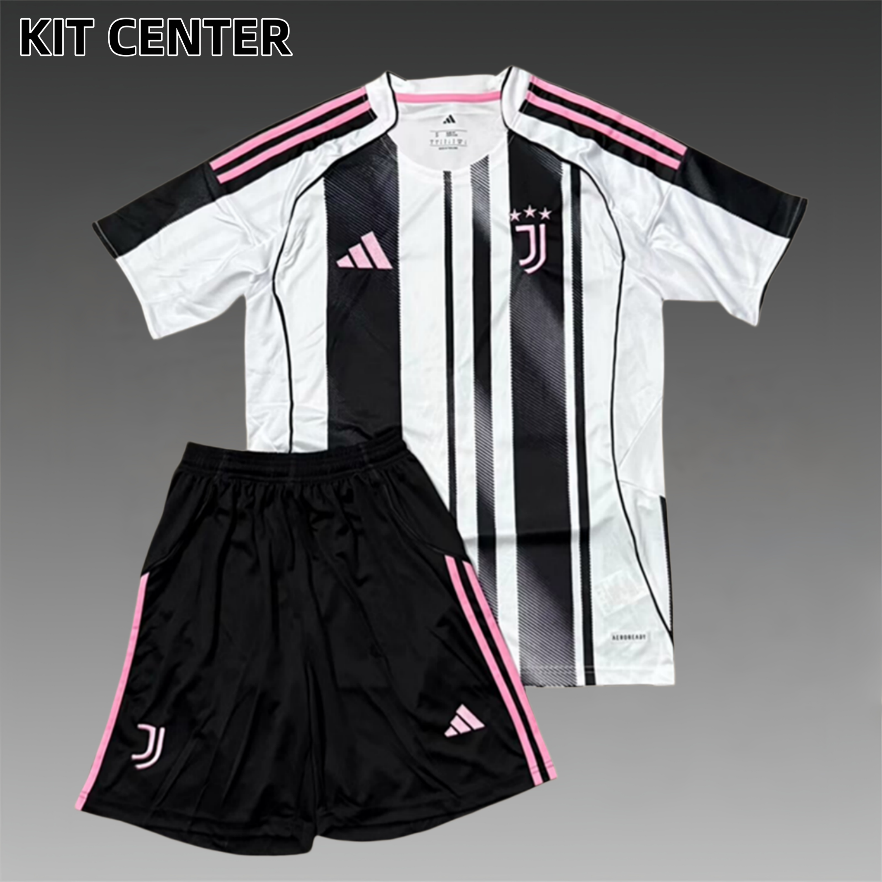 2025/2026 JuventusHome Football Jersey (Kids Kit socks)