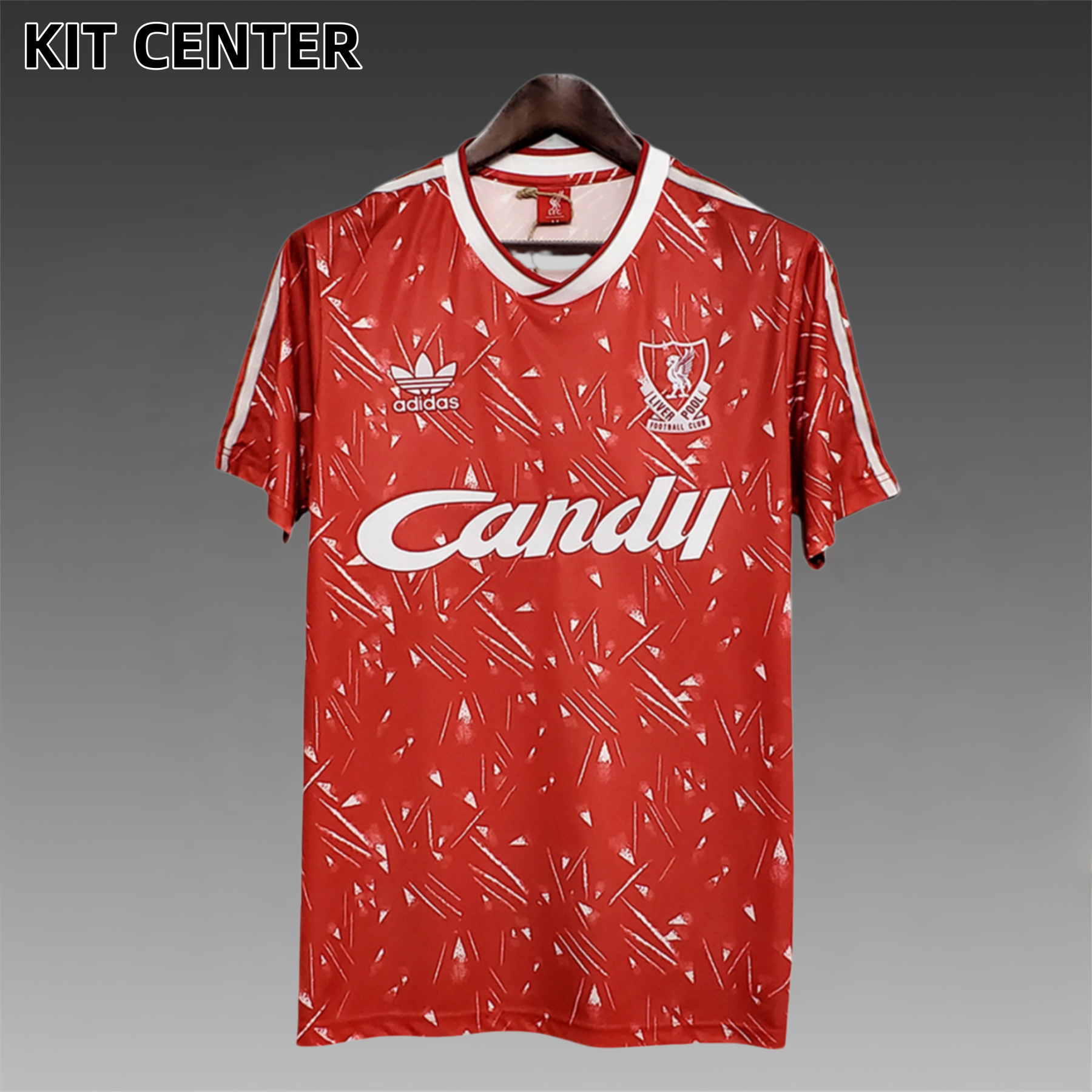 1989/1991 Liverpool Retro Home Football Shirt