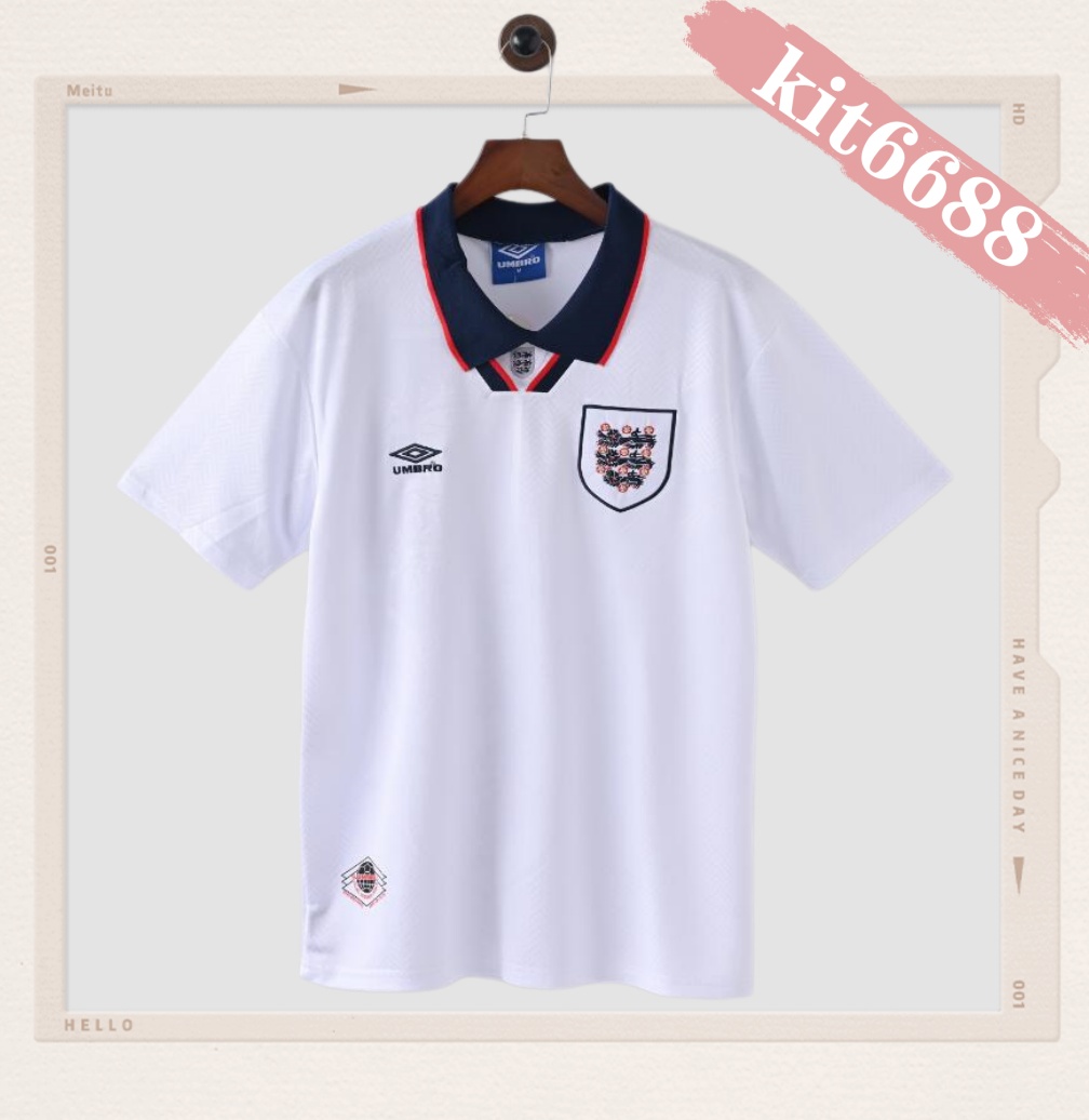1994/1995 England Home Retro Football Shirt