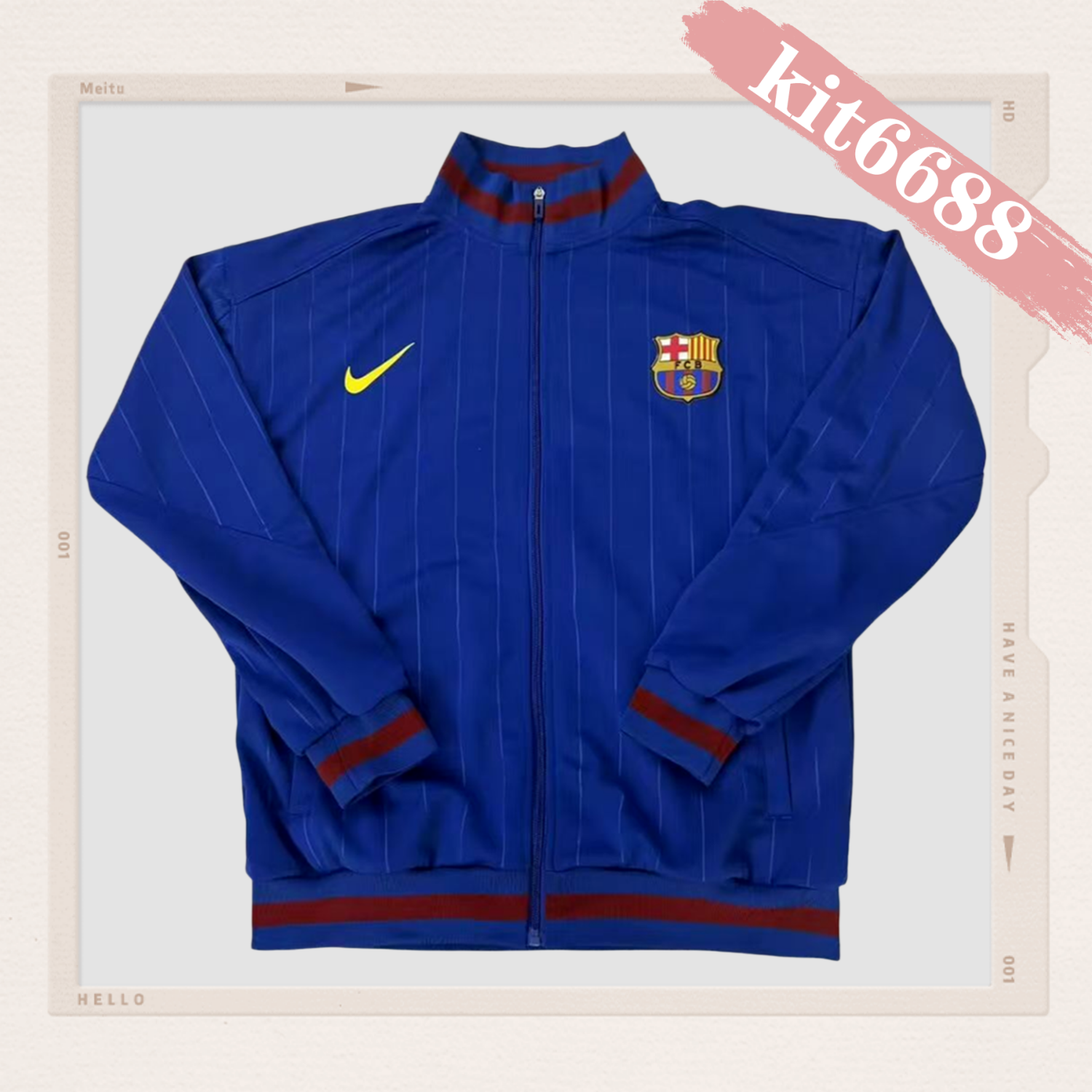 2025/2026 Barcelona Pre-match Home Jacket