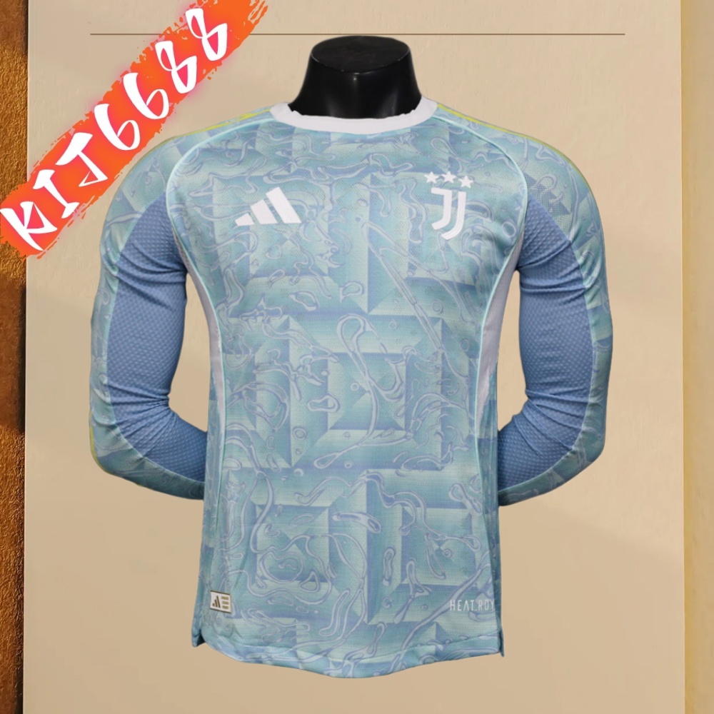 2025/2026 Juventus Away Football Shirt (Player Long Sleeve)