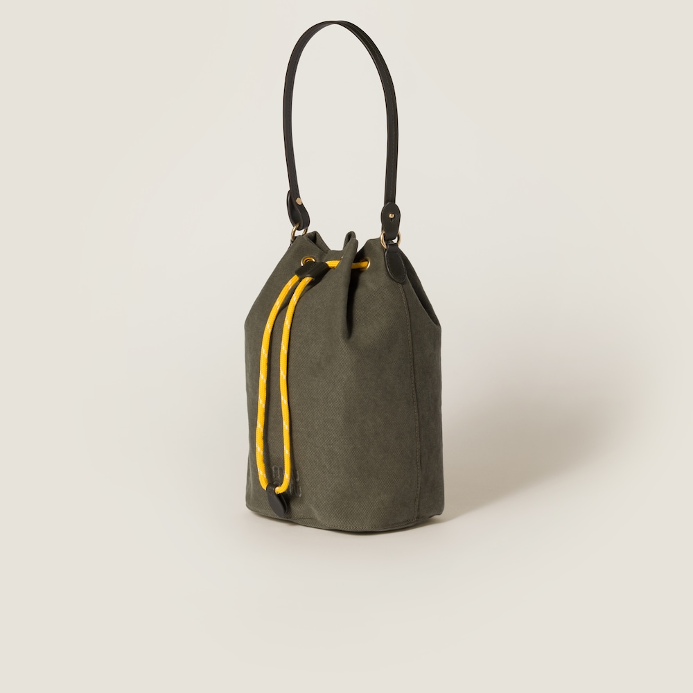 Gabardine pouch