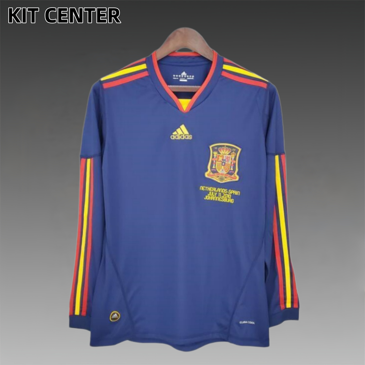 2012 Spain Away long Retro Football Shirt