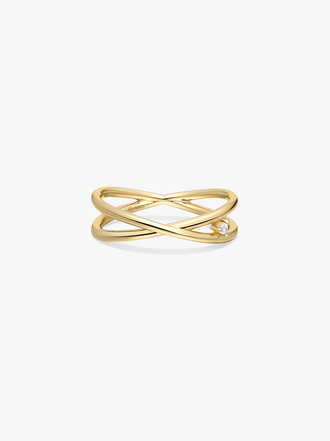 Overlapping Crystal Statement Ring