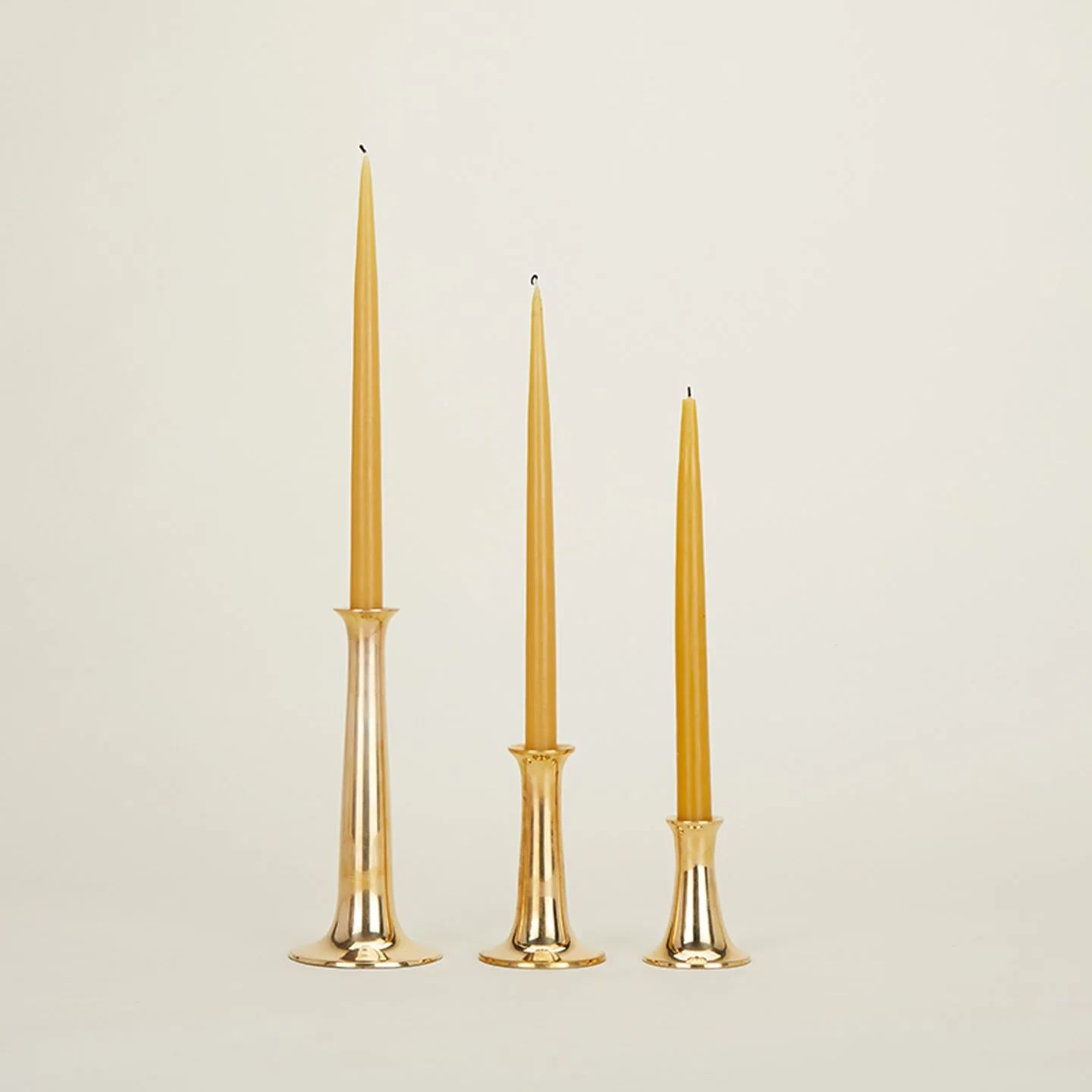 Simple Candle Holder - Brass