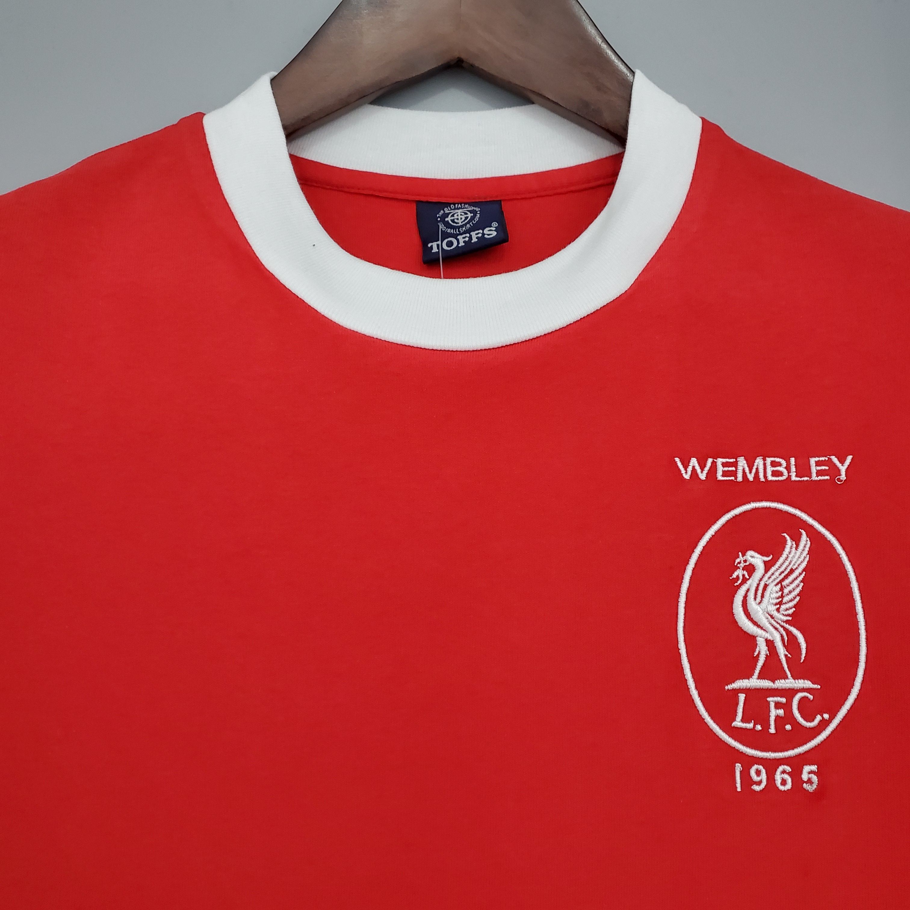 1965 Liverpool Retro Home Football Shirt