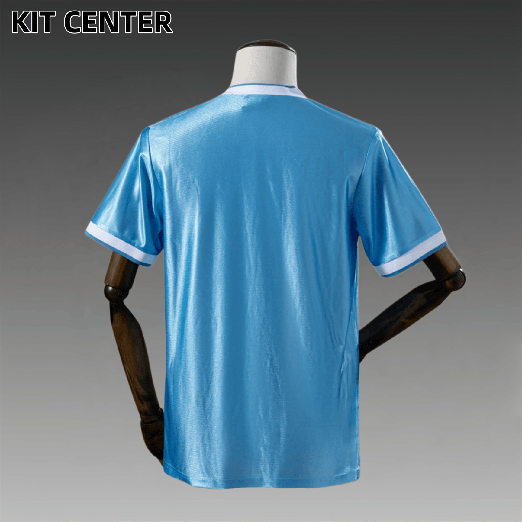 86/87 Manchester City Home Retro Football Shirt