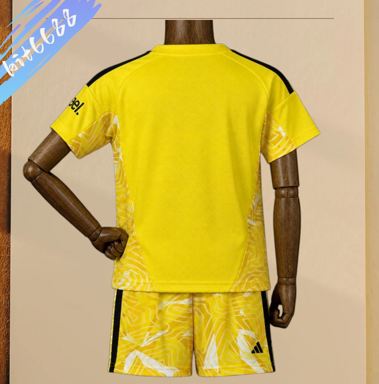 2026/2027 Arsenal Goalkeeper Yellow/White Football Shirt (Adult Kids Kit socks)