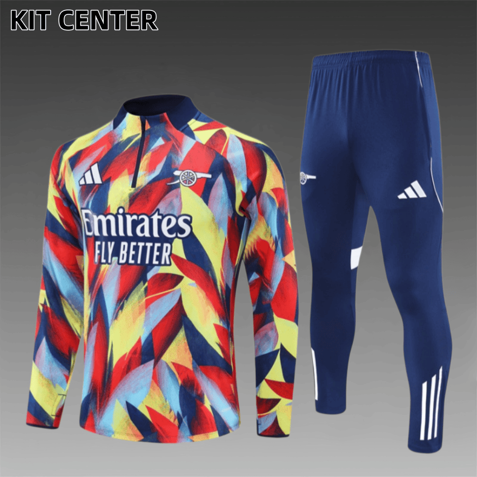 25/26 Arsenal Half Pull Training Uniform (adult Kids Kit)