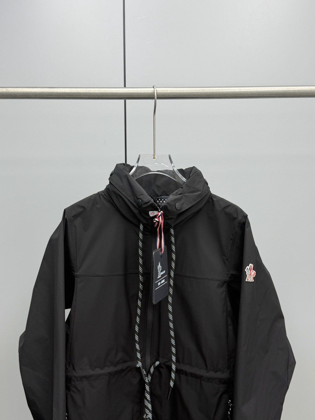 Moncler 2026 Autumn Winter Women's Jackets Polyester Stand Collar Tassel Zipper Casual Slim Woman's Coats MKDFWJ26003