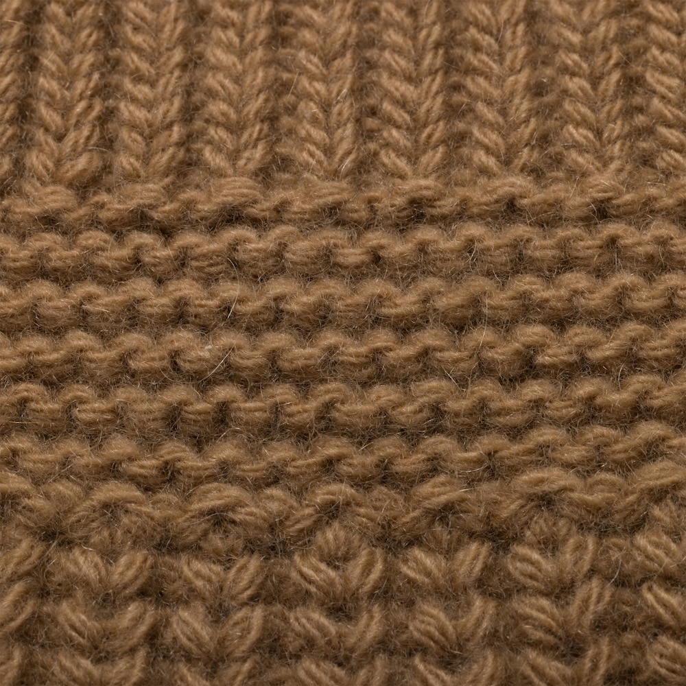 Wool and cashmere gloves