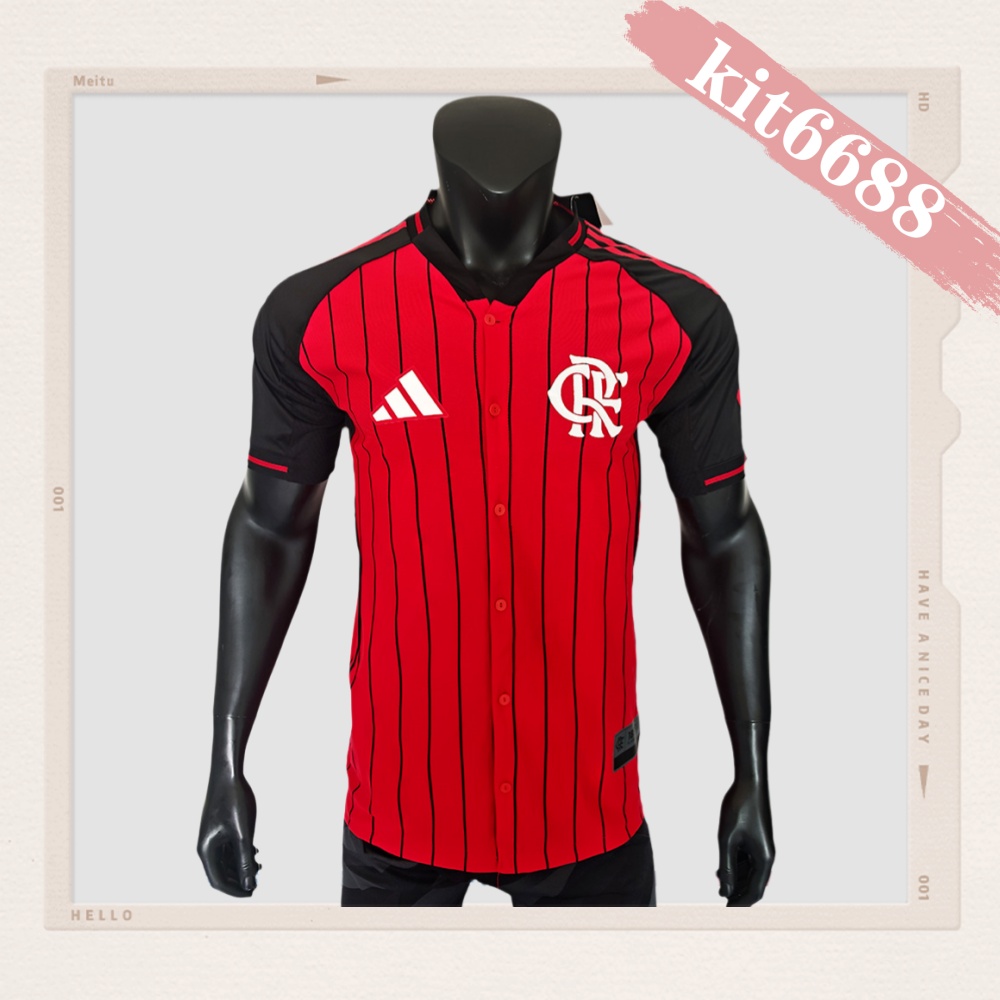 2025/2026 Flamengo Baseball style football shirt Football Shirt (Fans)