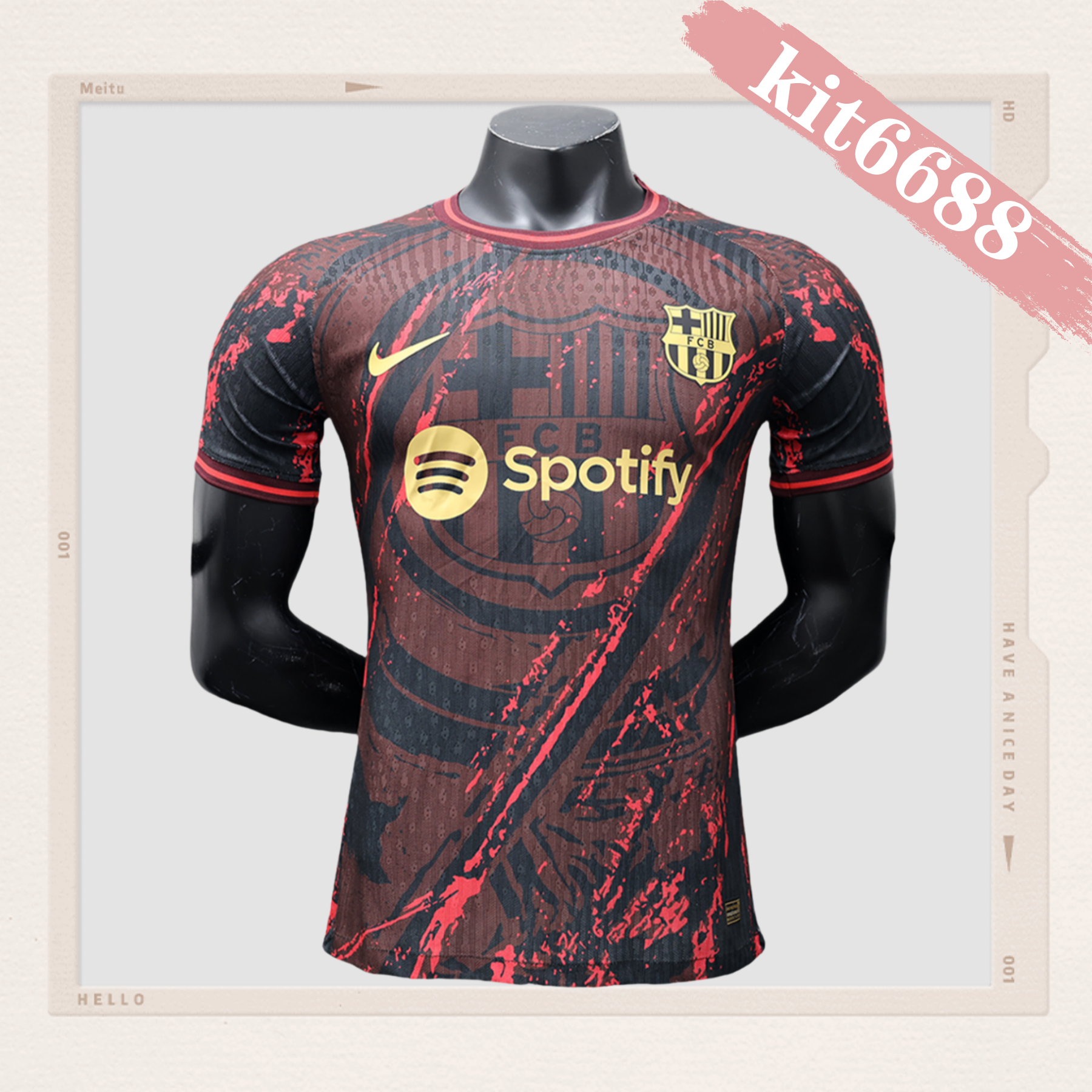 2025/2026 Barcelona special edition football jersey（Player Edition）