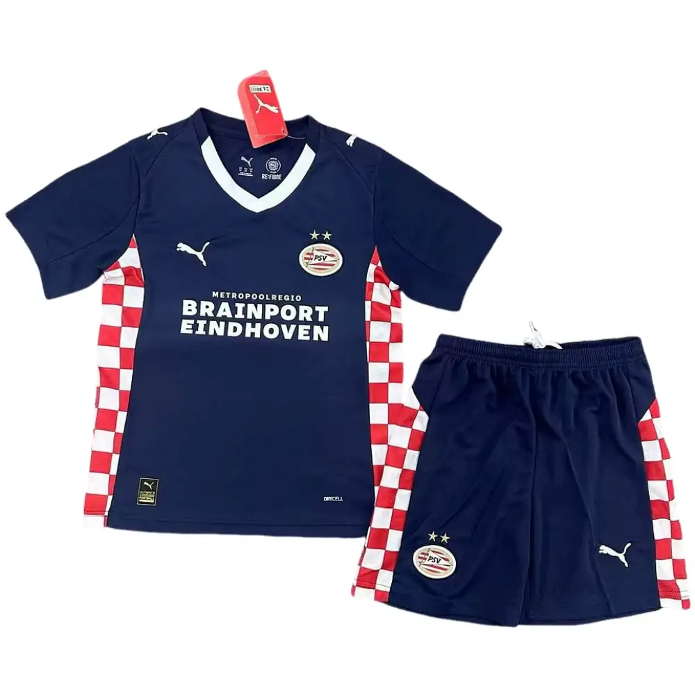 2025-26 Eindhoven away jersey-children's edition