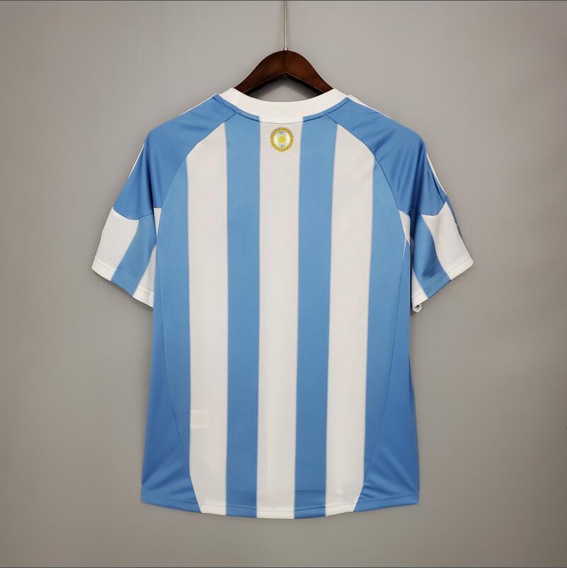 2010 Argentina Home Retro Football Shirt