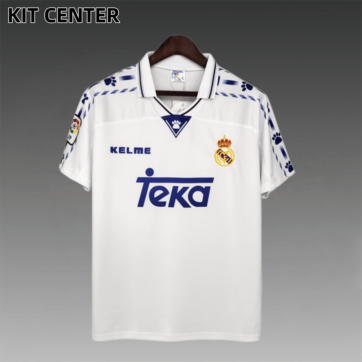 1996/1997 Real Madrid Home Retro Football Shirt