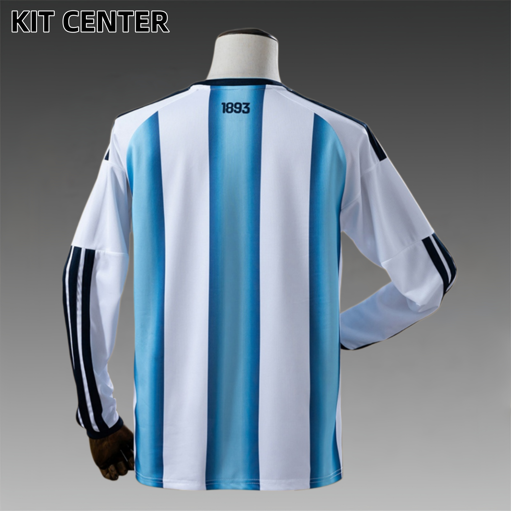 2006 Argentina home Long-sleeved Football Shirt (Fan Edition)