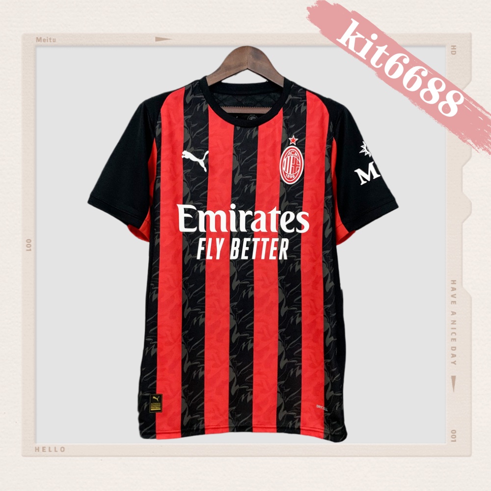 2025/2026 AC Milan Home Football Shirt (Fan Edition)