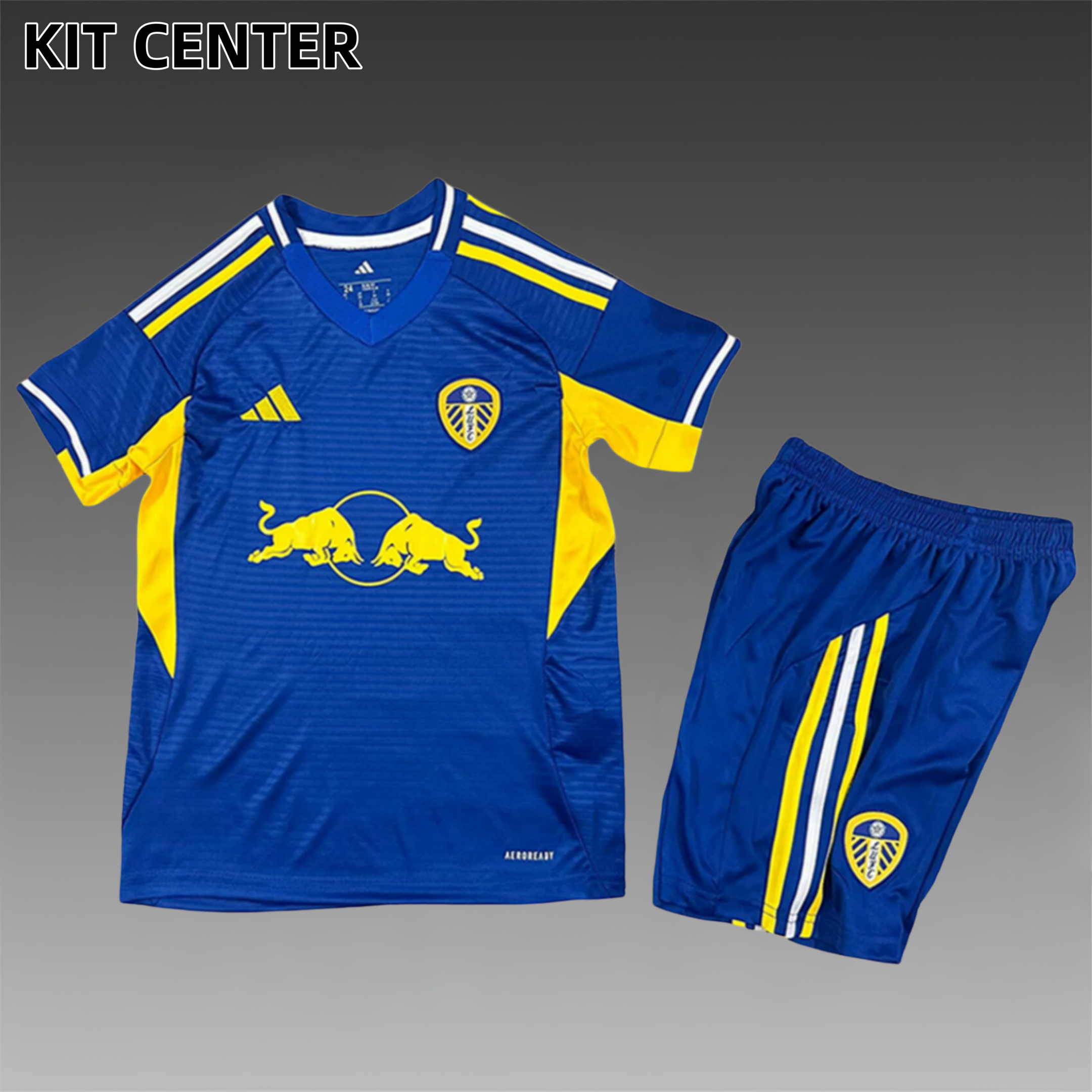 2025/2026 Leeds United Away Football Shirt (Kids Kit socks)