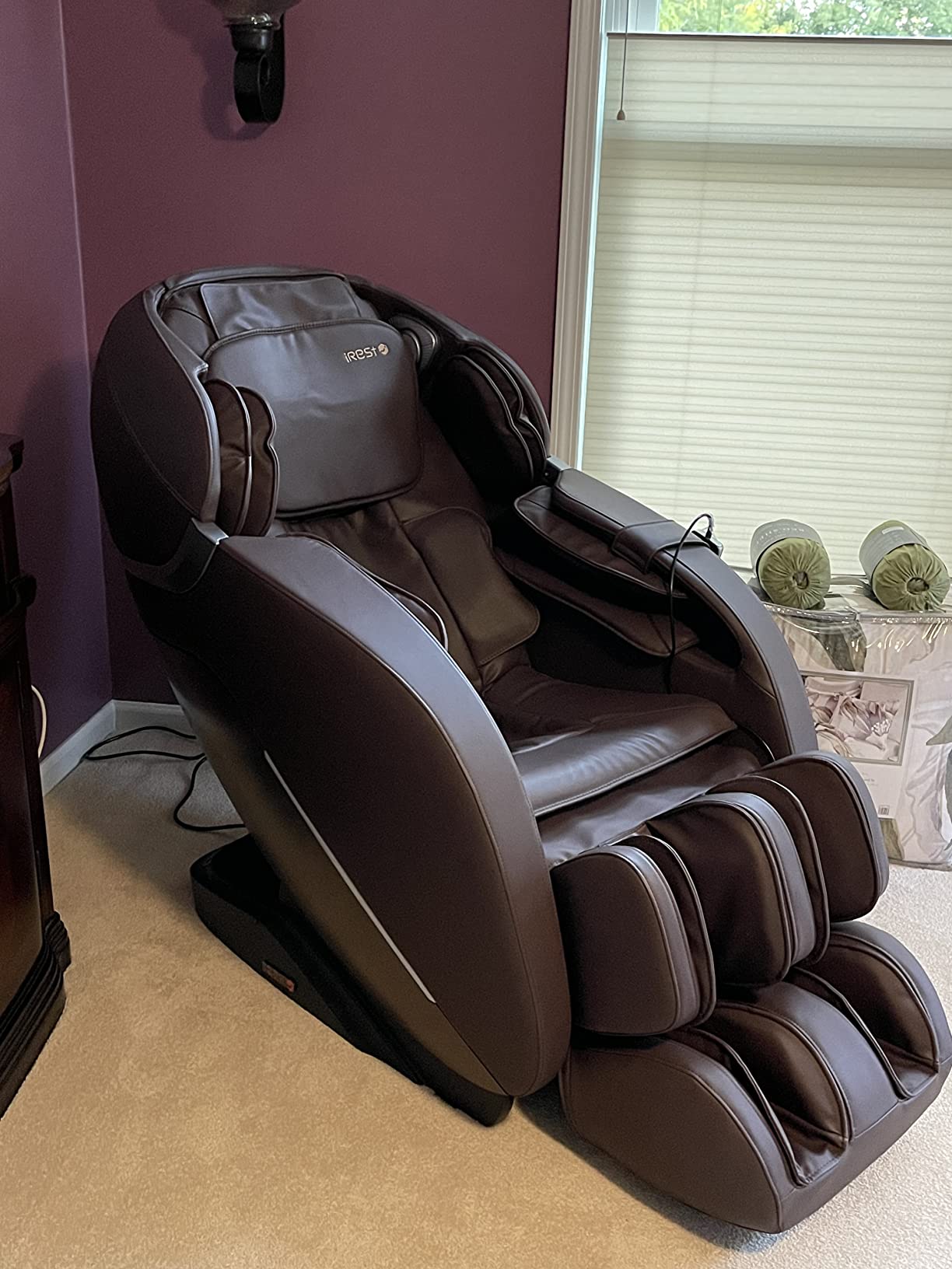 iRest SL Track Massage Chair Recliner, Full Body Massage Chair with Zero Gravity