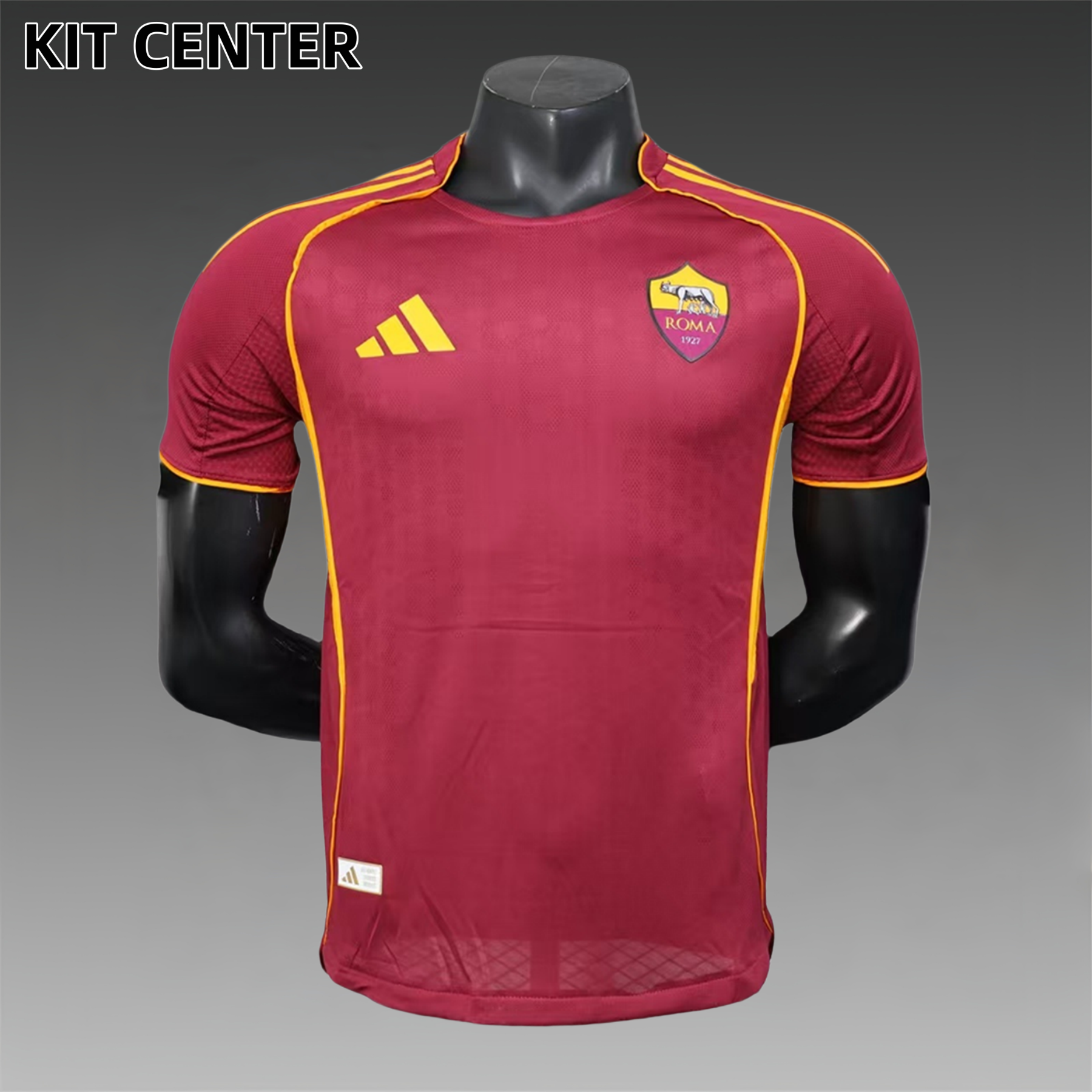 2025/2026 Roma Home Football Shirt (Player Edition)