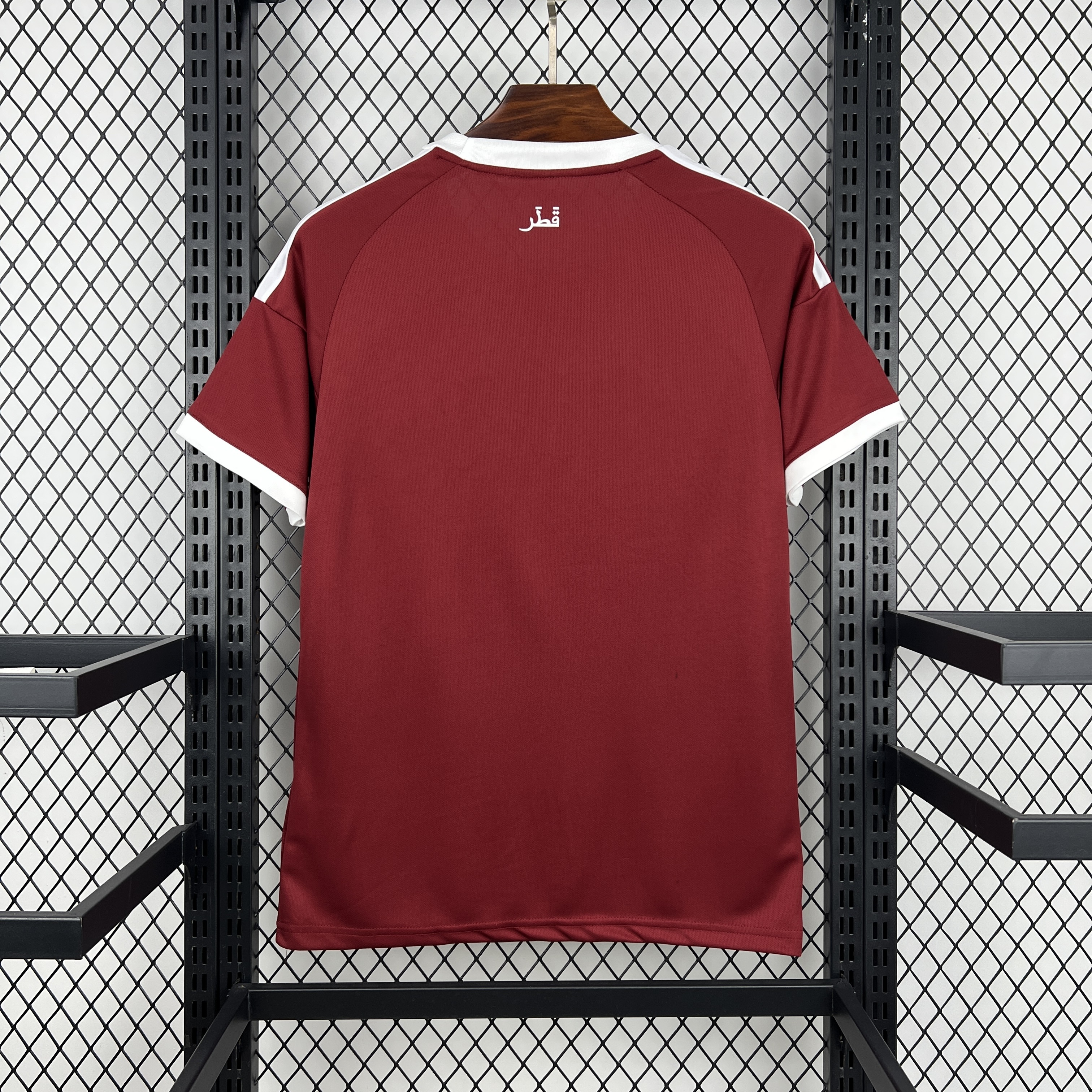2026 Qatar Home Football Shirt (Fan)