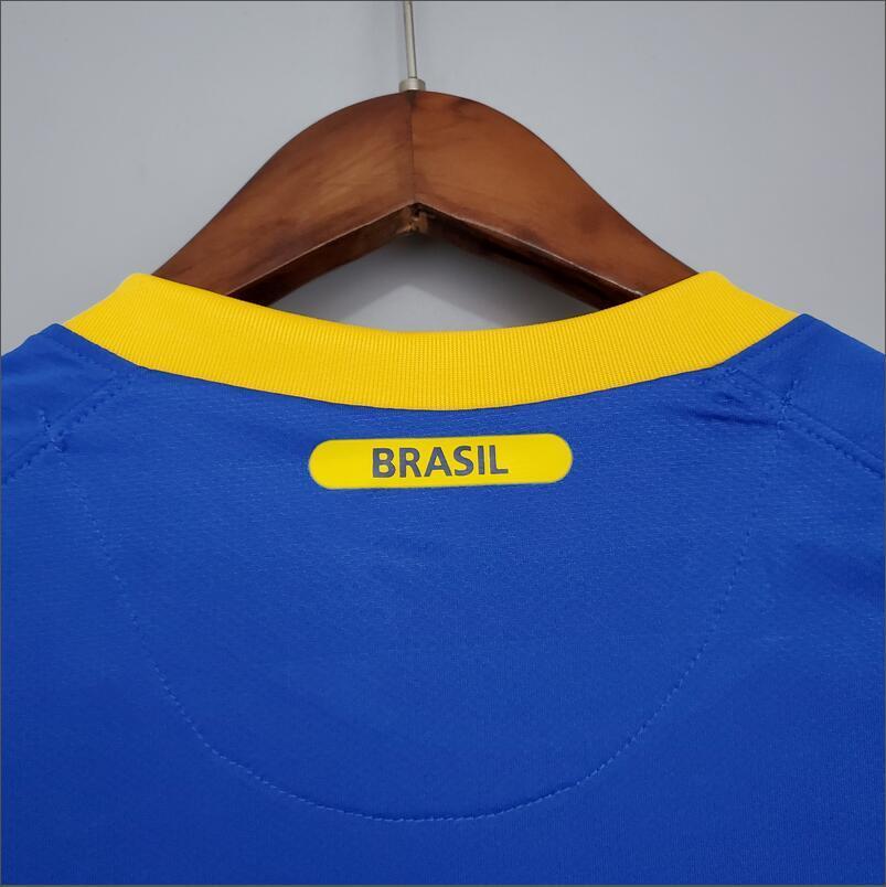 2010 Brazil away Retro Football Shirt