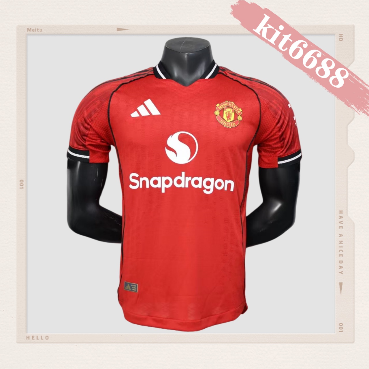 2026 Manchester United home ground  Football Shirt (Player version)