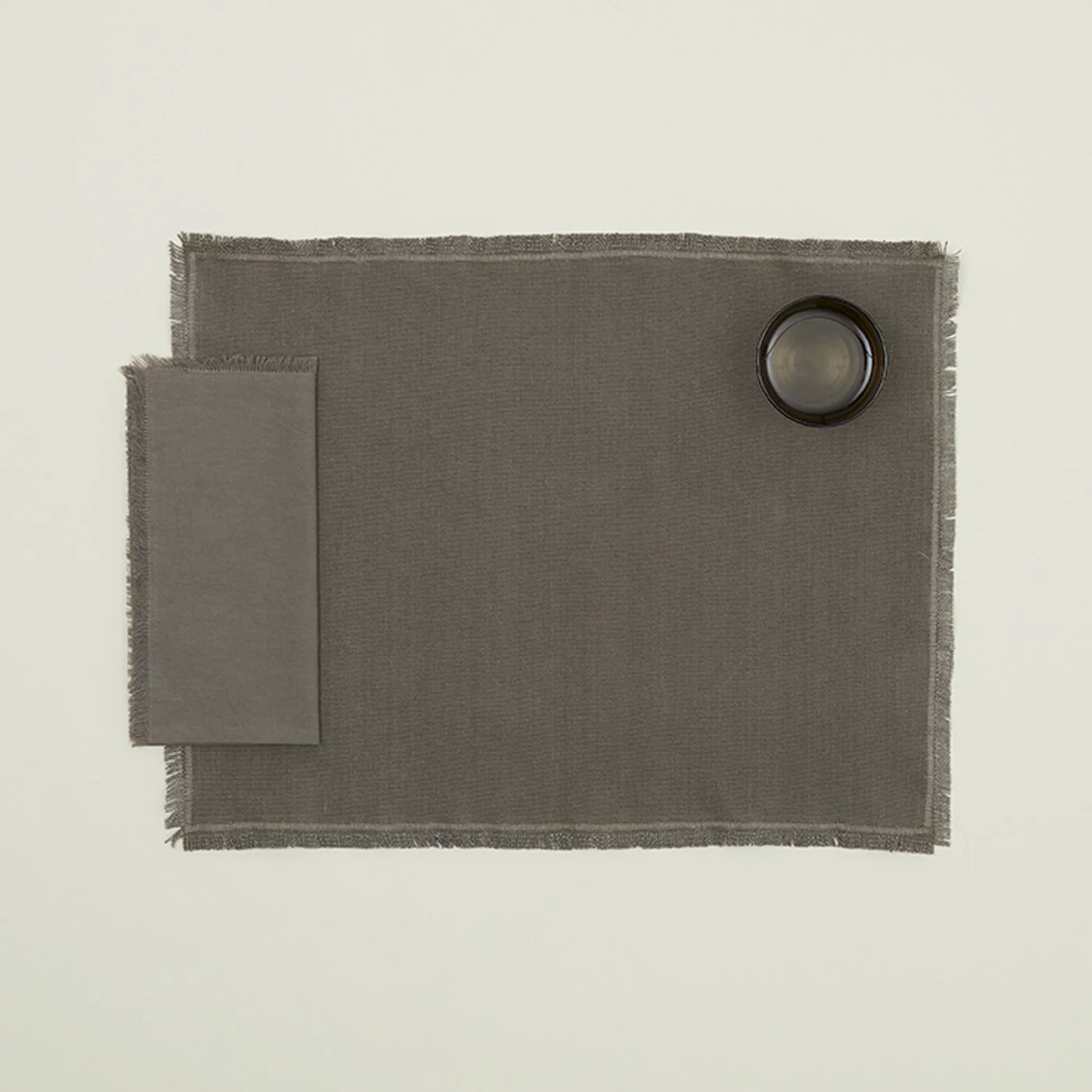 Essential Dinner Napkin, Set of 4 - Dark Grey