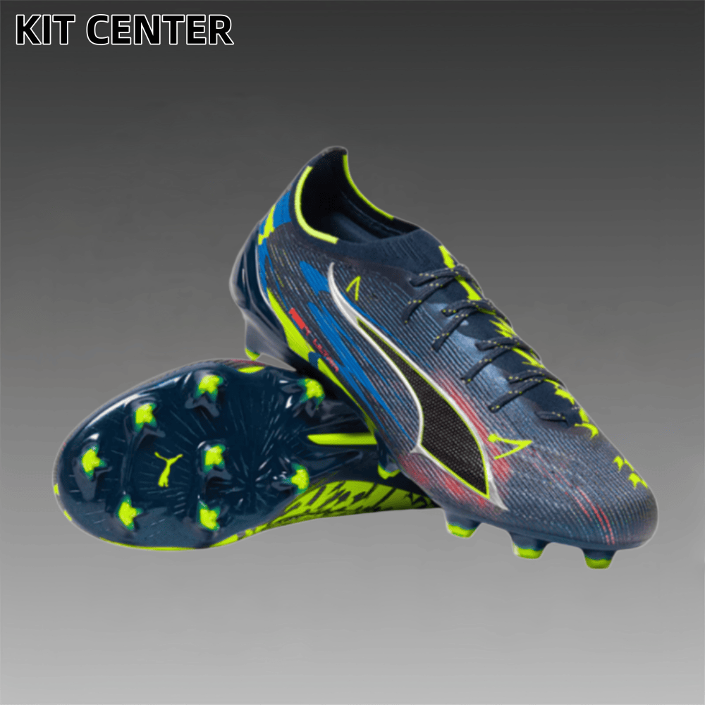 P ULTRA 6 CARBON FGDARE TO LAUNCH EDITION -PERSIAN BLUE/PUMA AGEDSILVER/PUMA BLACK/LIMESQUEEZE