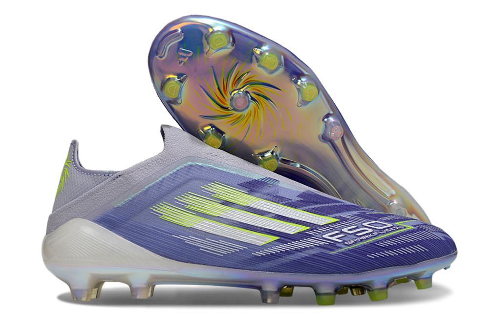 A F50 SPARKFUSION ELITELOW CUT LACELESS FG/AGRADIANT BLAZE.VIOLETTONE/LUCID LEMON/PURPLERUSH