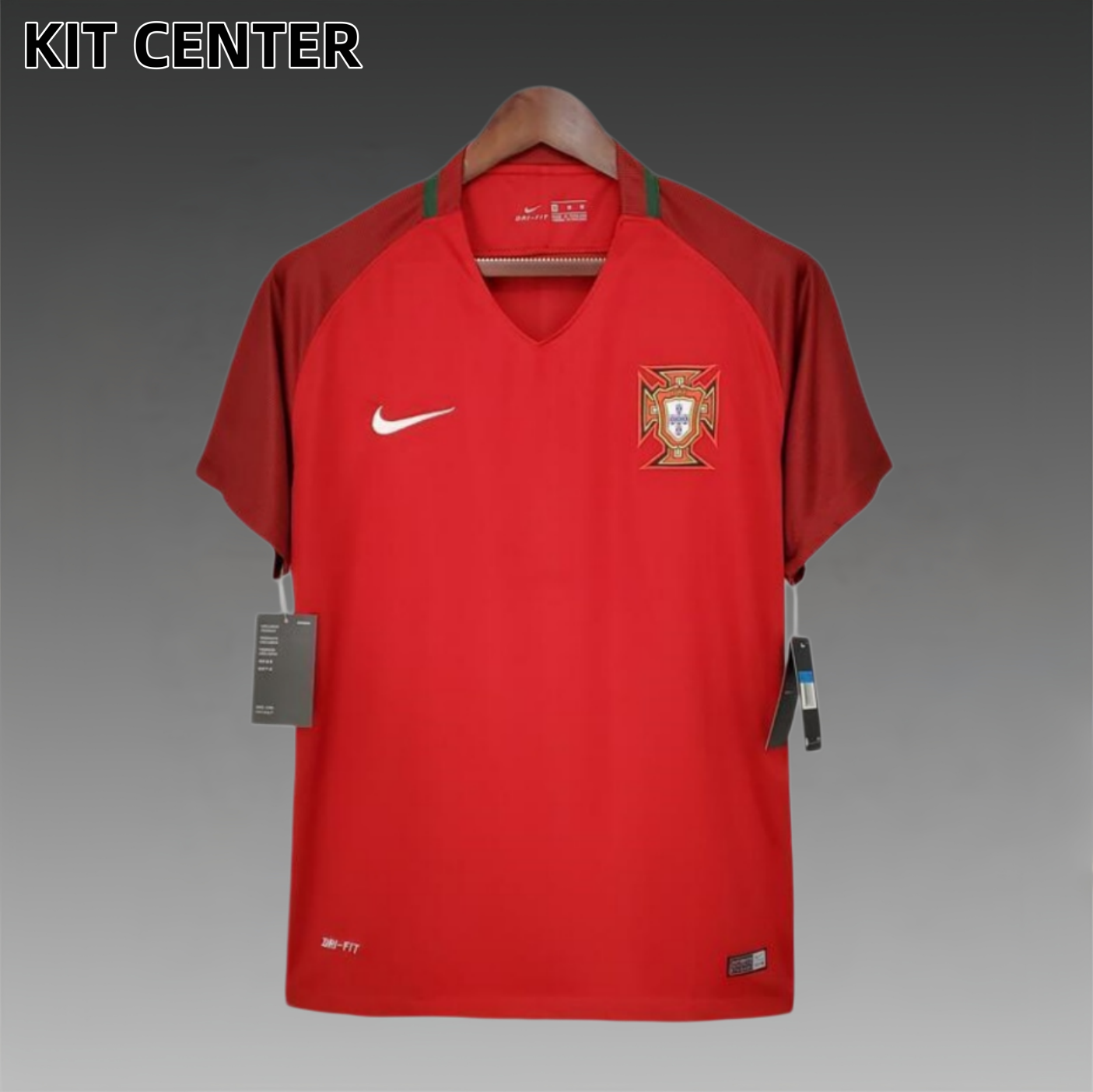 2016 Portugal home Retro Football Shirt